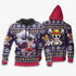 Divesart - Rufy Gear 4 Ugly Christmas maglione e felpa con cappuccio One Piece Anime Xmas